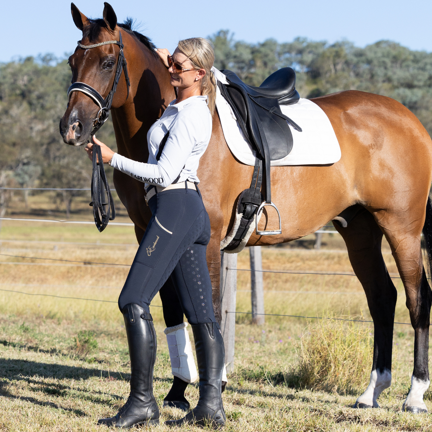 Earlwood Chill WINTER Riding Tights - Gel Seat