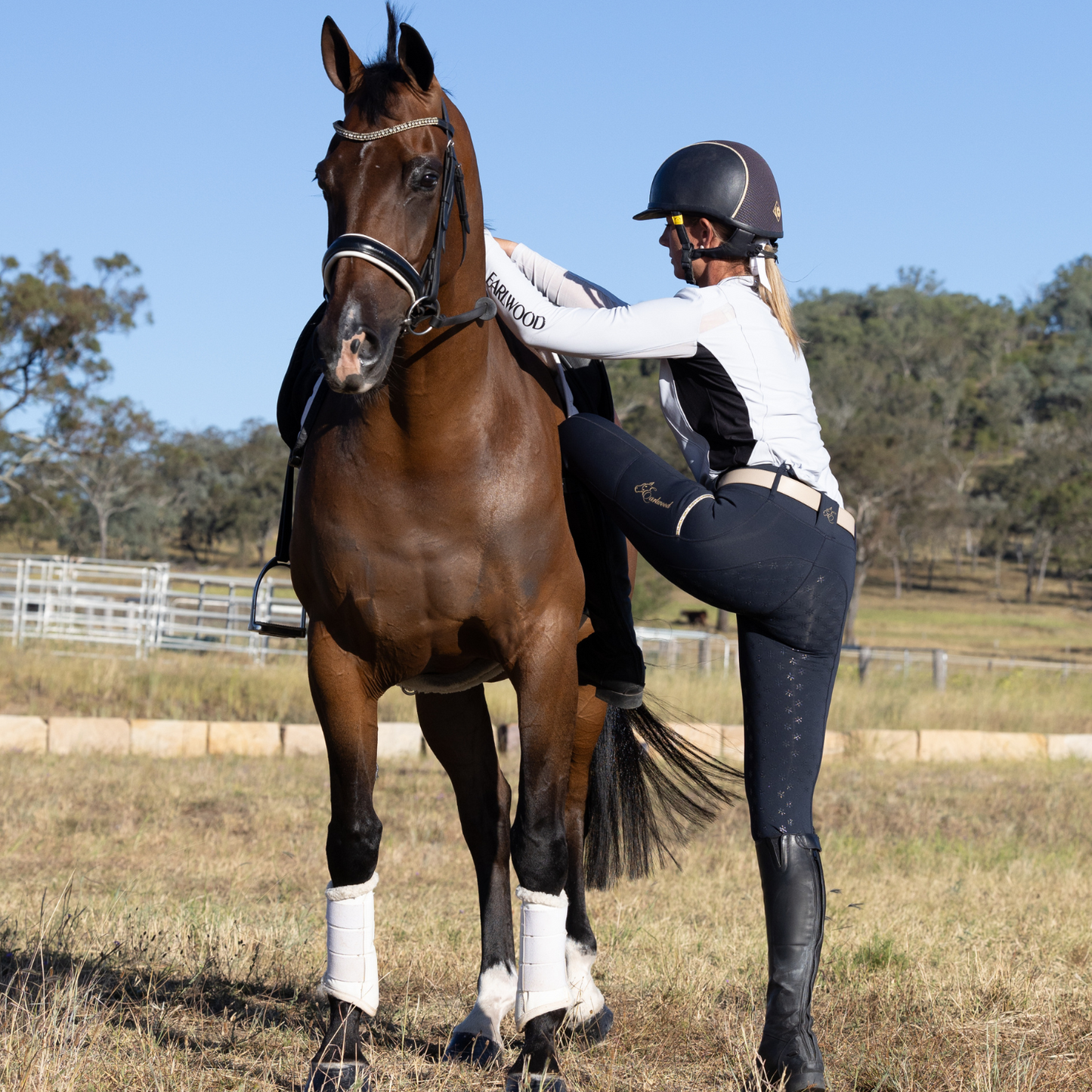 Earlwood Chill WINTER Riding Tights - Gel Seat