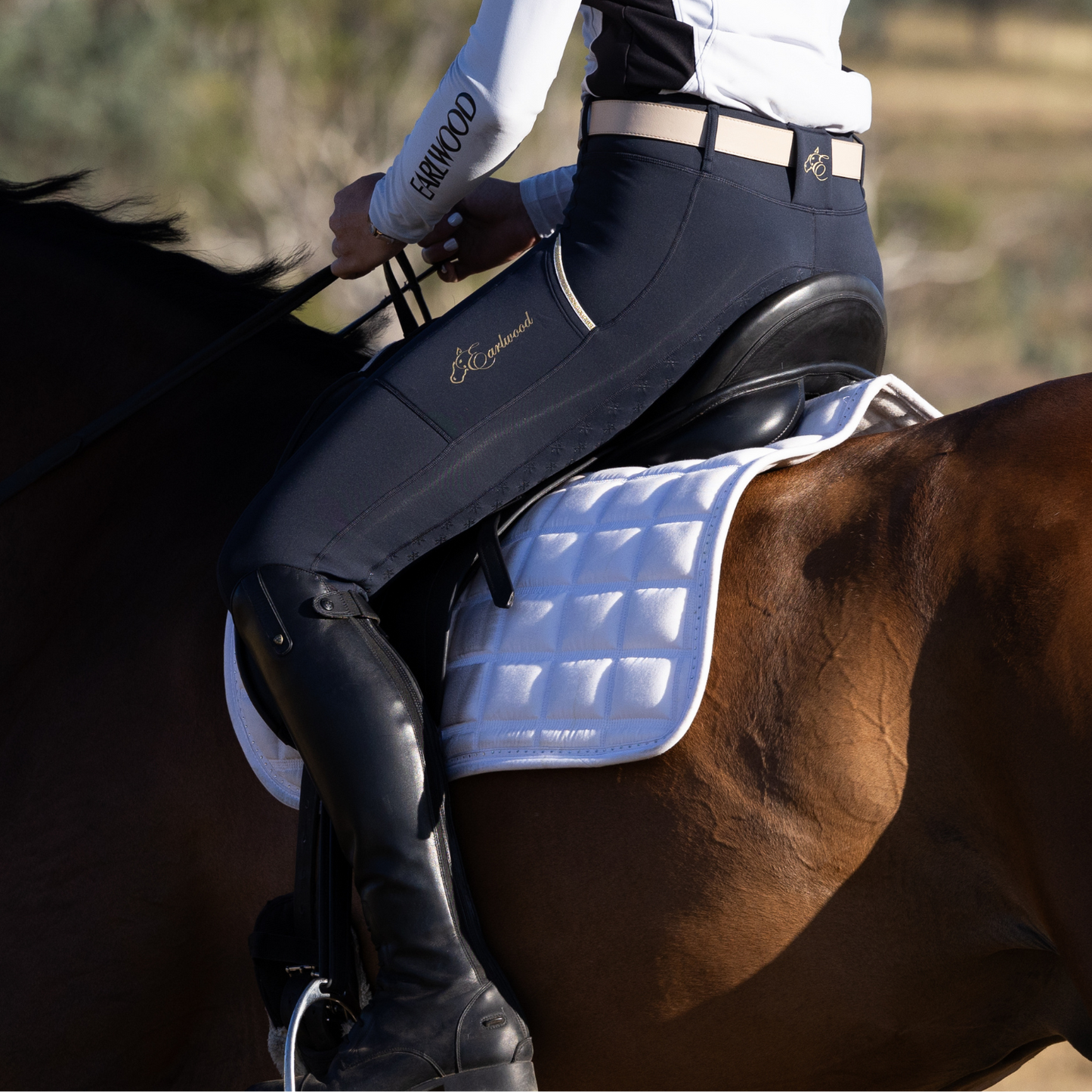 Earlwood Chill WINTER Riding Tights - Gel Seat