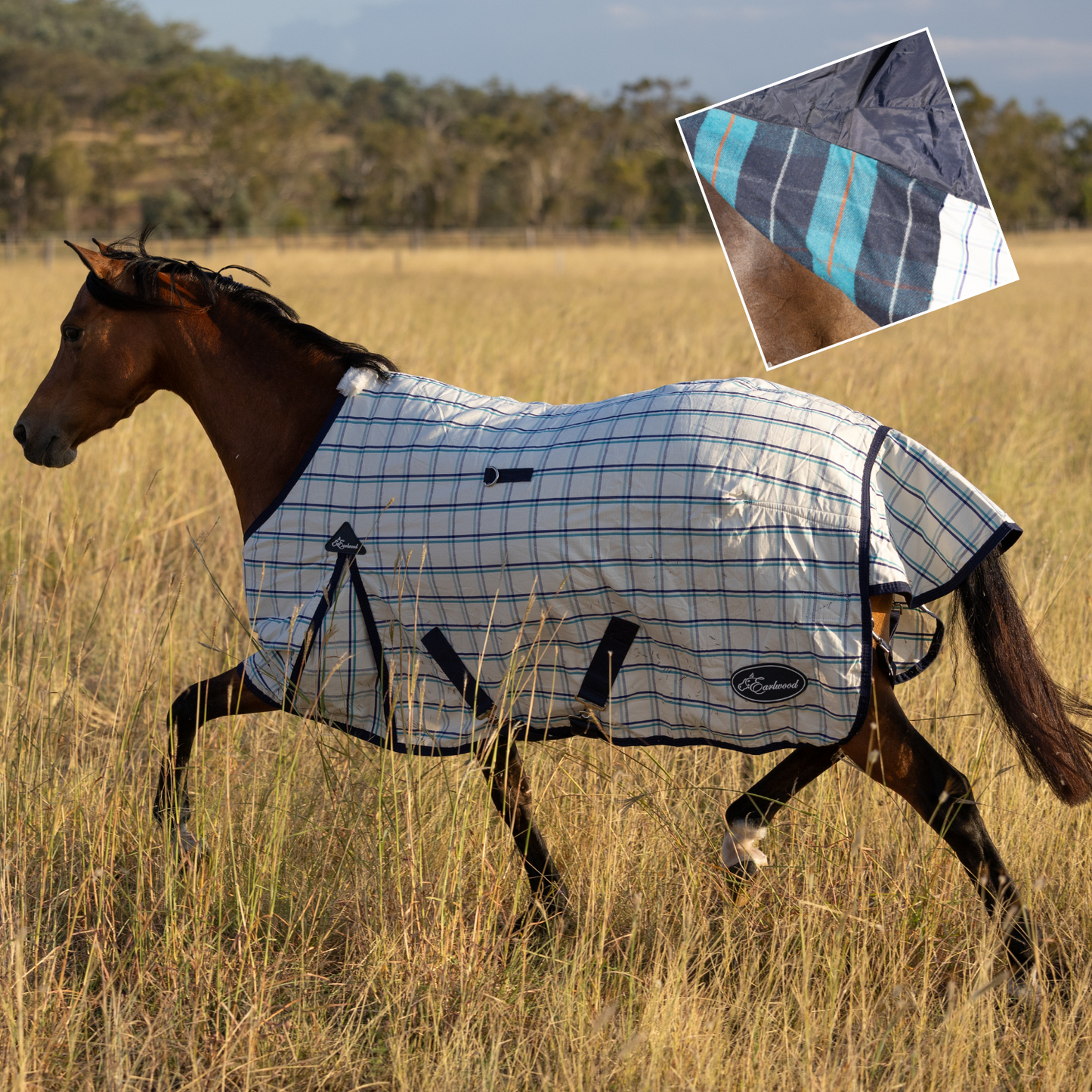 The Original Earlwood Dual Season WOOL Lined Rug