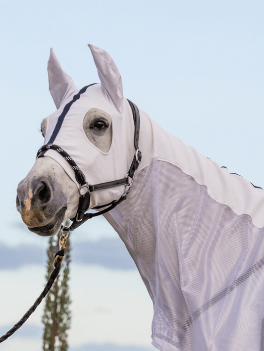 Earlwood White MESH Hood - with EARS