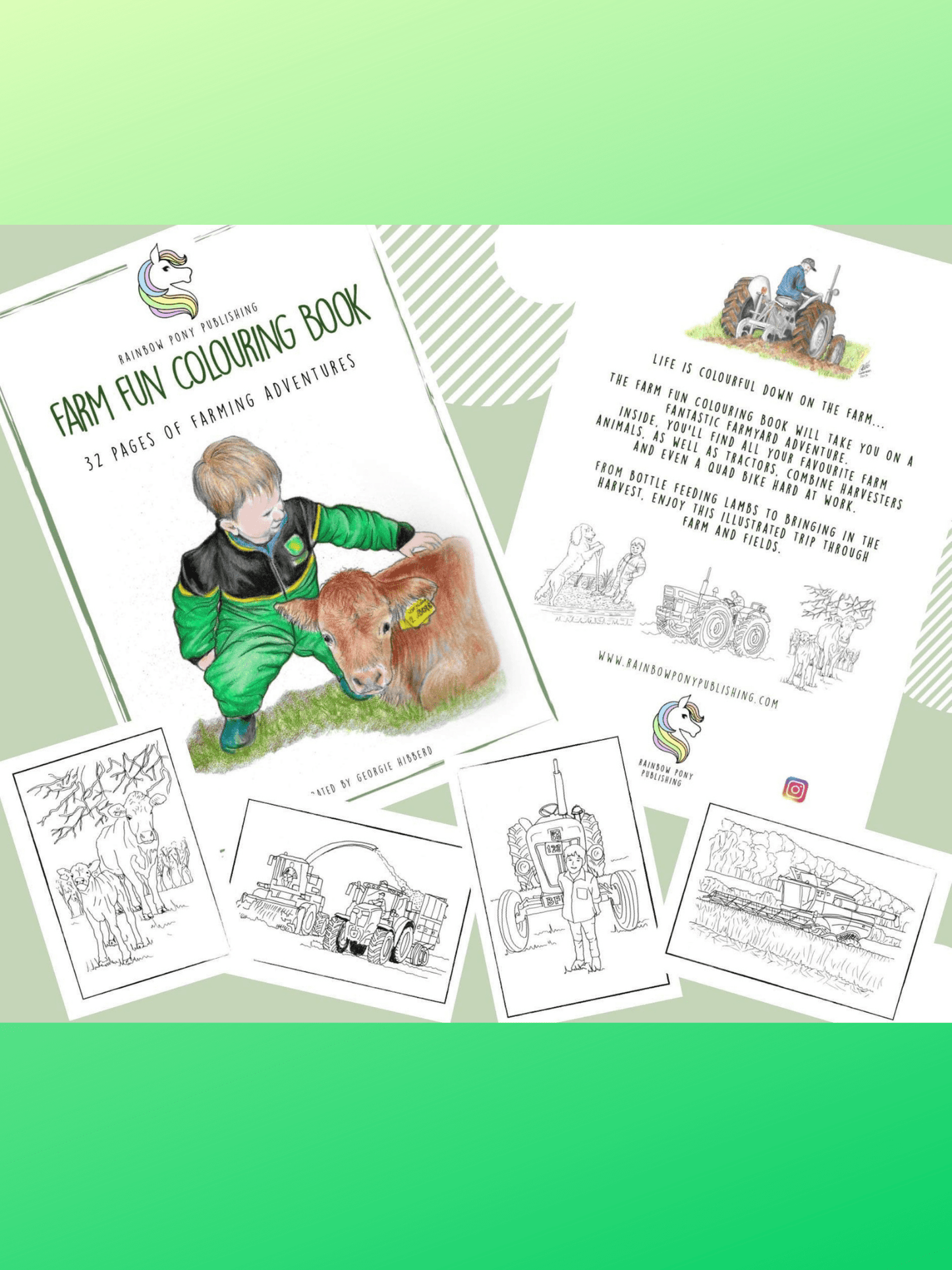 Farm Fun Colouring Book