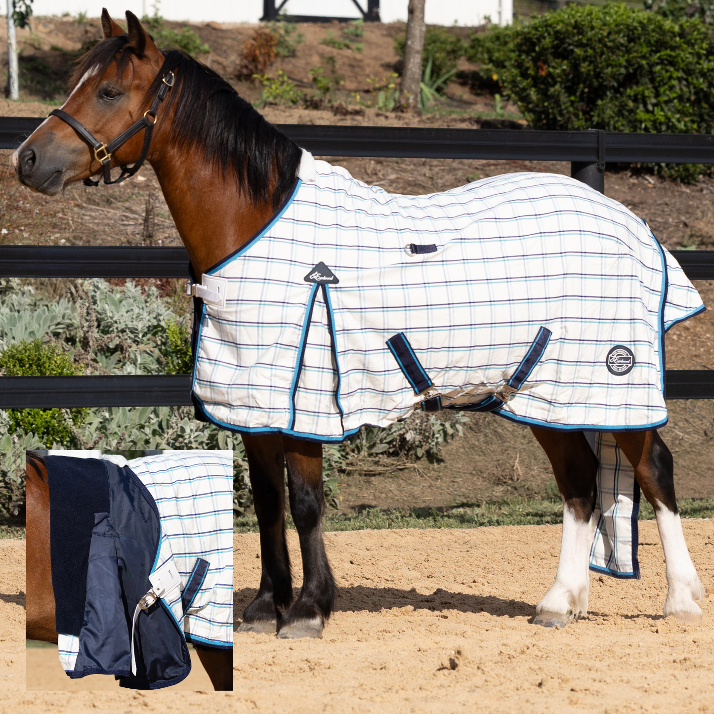 The Original Earlwood Dual Season FLEECE Lined Rug