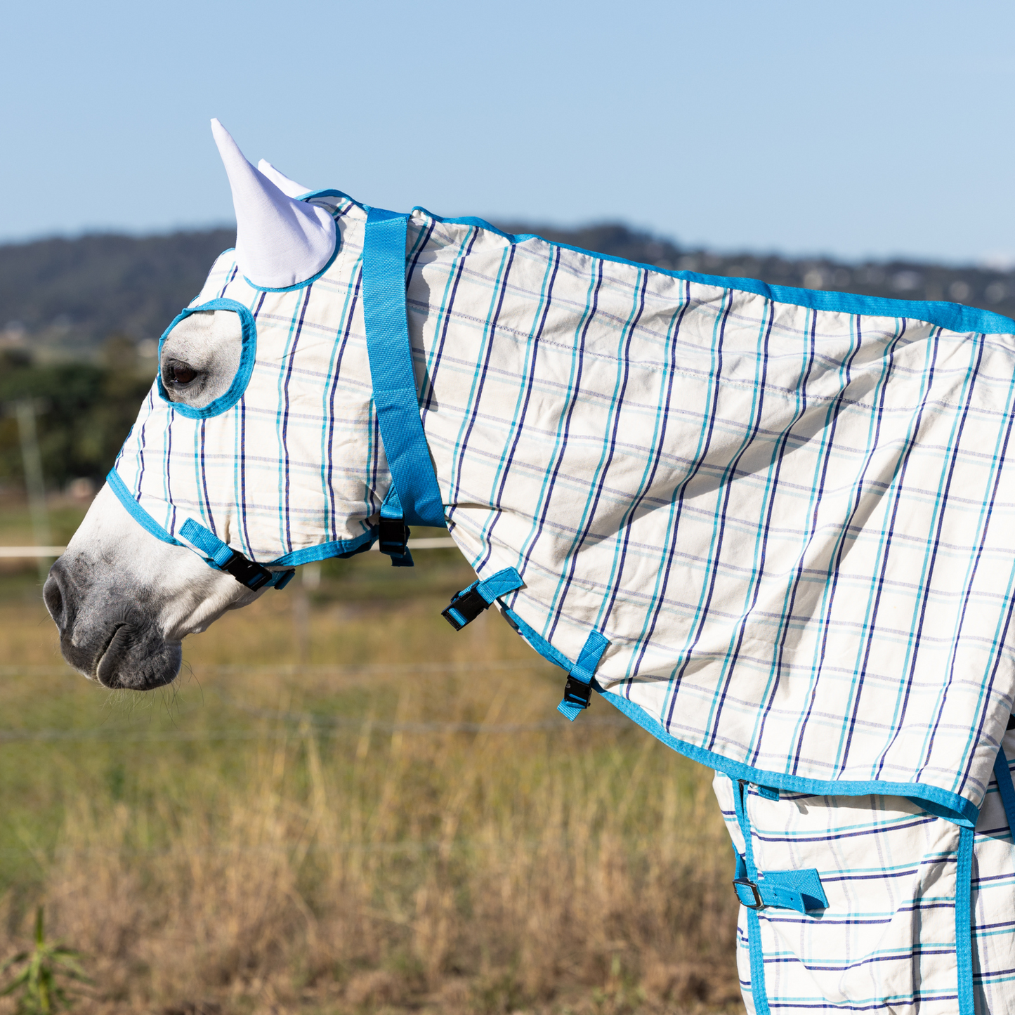 Earlwood Ripstop Hooded Combo White-Turquoise