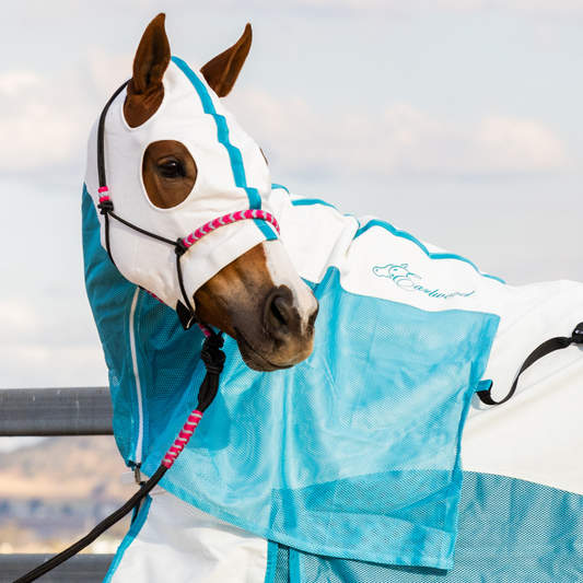 Earlwood White/Turquoise MESH Hood