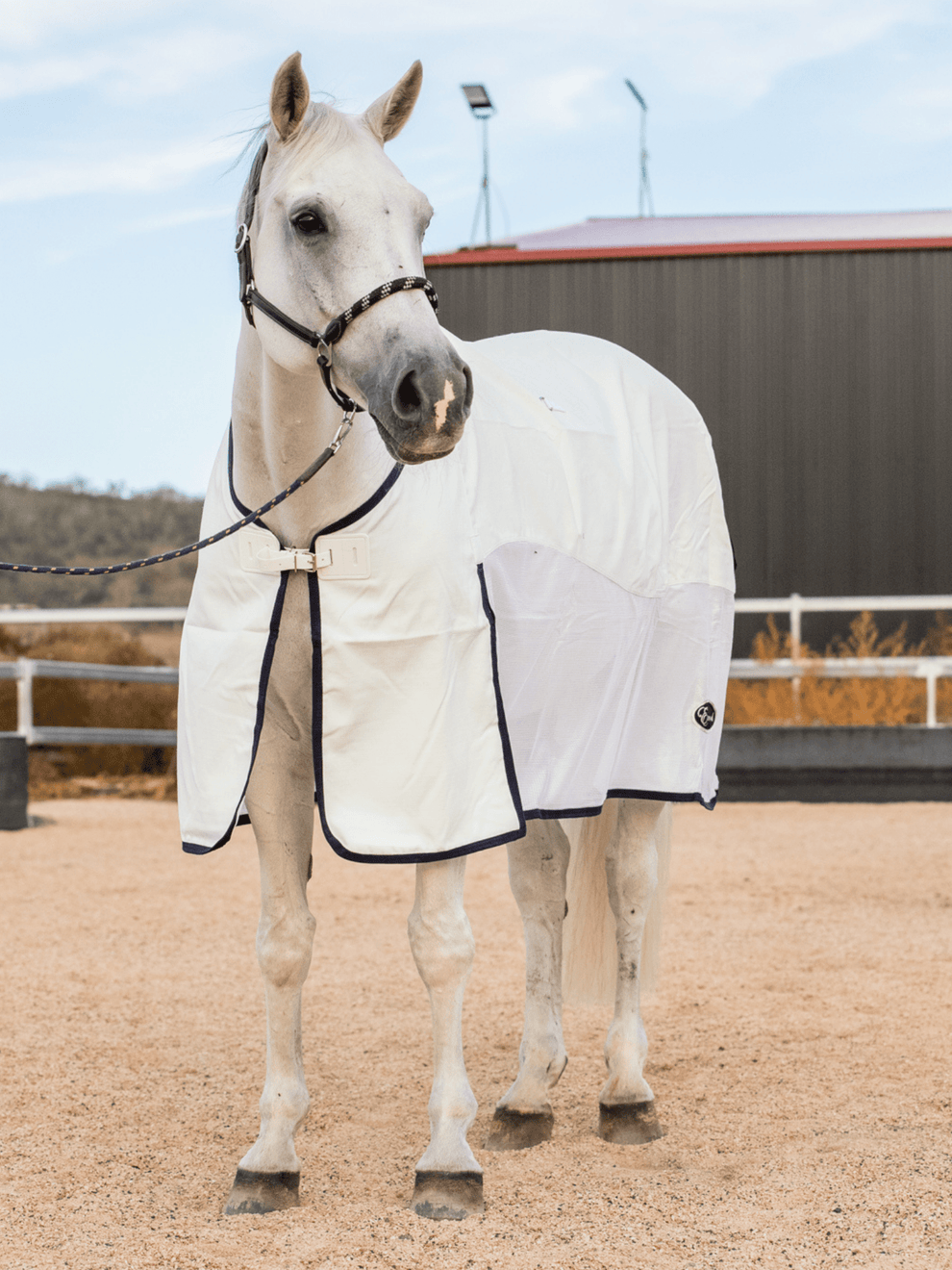 Earlwood WHITE Mesh Ripstop Rug – Earlwood Equine