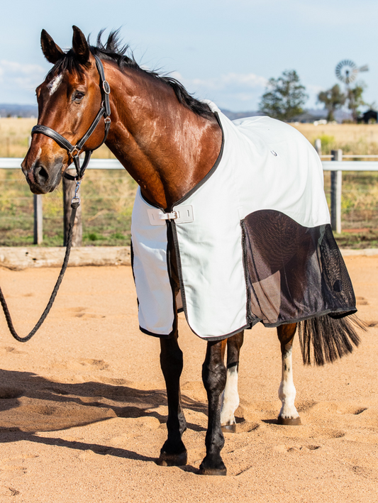 Earlwood BLACK Mesh Ripstop Rug