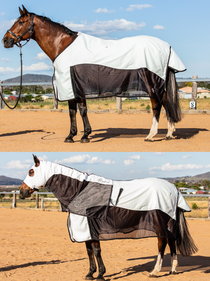Earlwood BLACK Mesh Ripstop Rug - 5'3 LEFT ONLY – Earlwood Equine